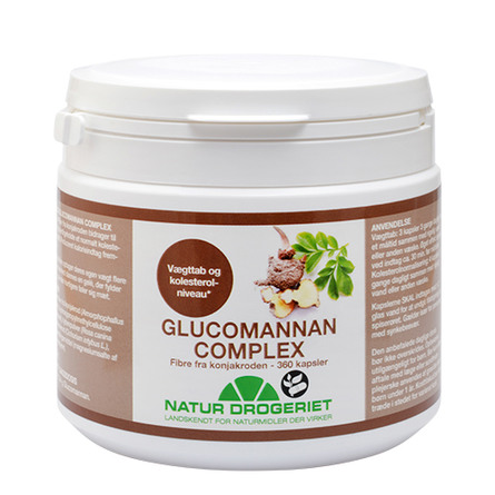 Natur Drogeriet Glucomannan Complex 360 kaps.