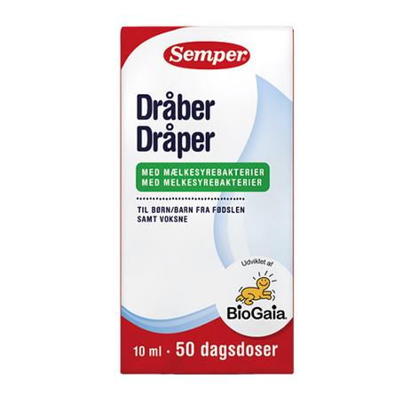 Semper BioGaia mælkesyrebakteriedråber 10 ml