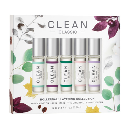 Clean Rollerball Layering Collection Gaveæske 5 x 5 ml