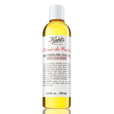 Kiehl’s Creme de Corps Smoothing Oil to Foam Body Cleanser 250 ml