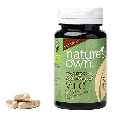 Panacea Vitamin C fra Amlafrugt Øko 30 kap