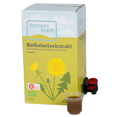 Herrens Mark Mælkebøtteekstrakt Øko bag-in-box 2 l