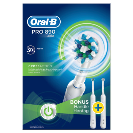 Oral-B (Braun) Rltandbørster Pro 890 White