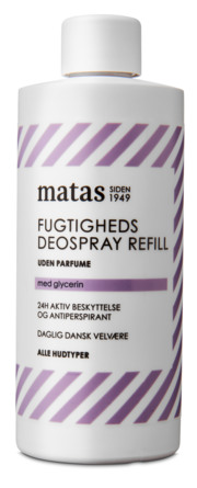 Matas Striber Deospray Refill Uden Parfume 150 ml