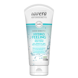 Hair & Body wash Hydro Feeling 2-in-1 Lavera Basis Sensitiv 200 ml