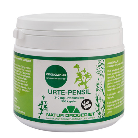 Natur Drogeriet Urte-Pensil 360 kapsler