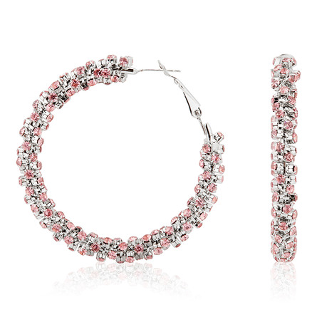 Everneed Whitney Øreringe Silver/Blossom