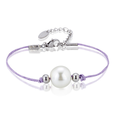 Everneed Summer - Dot Armbånd Purple/Silver