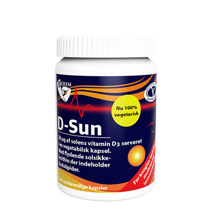 Biosym D-Sun 20 mcg D3-vitamin 120 tabl.