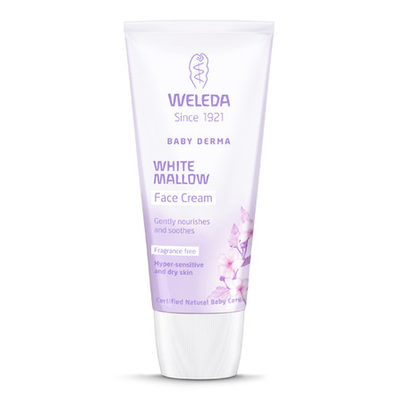 Face cream White Mallow Baby Derma Weleda 50 ml