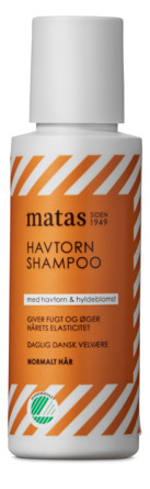 Matas Striber Havtorn Shampoo til Normalt Hår 75 ml, rejsestørrelse