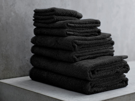 Södahl Håndklæde Comfort Organic Black 50 x 100 cm