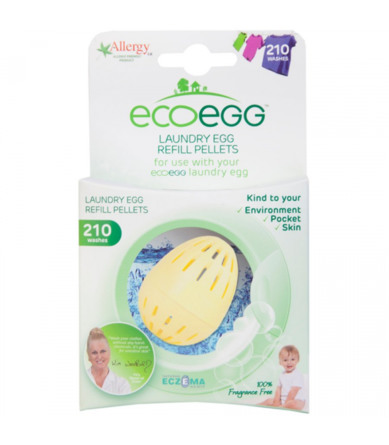Ecoegg Vaskæg refill 210 uden duft