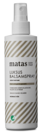 Matas Striber Luksus Balsamspray til Normalt Hår Uden Parfume 200 ml