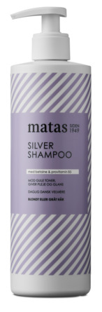 Matas Striber Silver Shampoo til Gråt og Blondt Hår 500 ml