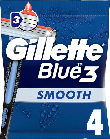 Gillette Blue3 Engangsskrabere 4 stk.