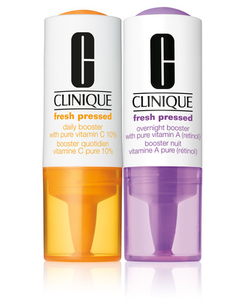 Clinique Fresh Pressed Clinical Daily & Overnight Boosters w. Pure Vitamins C10% + A 15,5 ml
