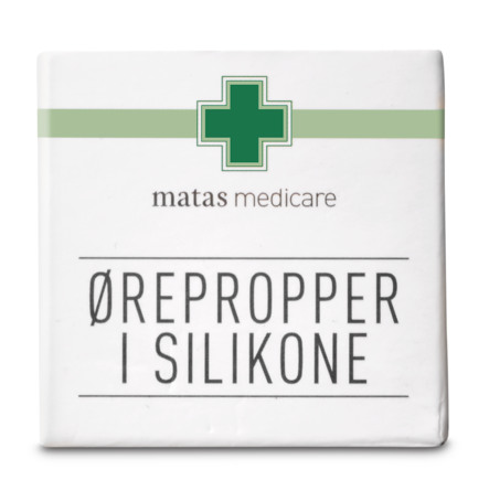 Matas Medicare Ørepropper i Silikone 1 Par