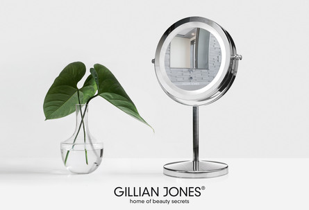 Gillian Jones 2-sidet Lysspejl 1 x og 10 x forstørrelse