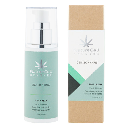 NatureCell Denmark CBD Foot Cream 100 ml