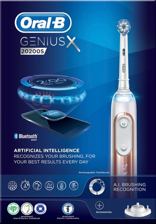 Oral-B El-tandbørste Oral-B Genius 20200S Rose Gold