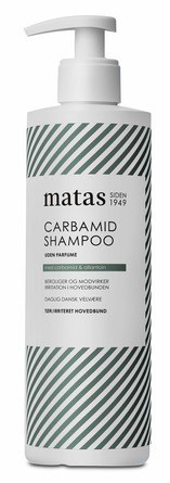Matas Striber Carbamid Shampoo til Tør og Irriteret Hovedbund Uden Parfume 1000 ml