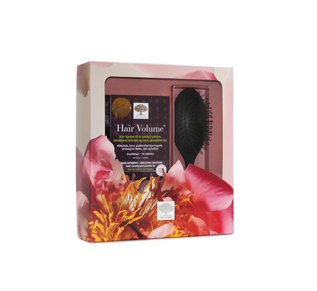 New Nordic Hair Volume™ gaveæske 90 tabl. samt hårbørste