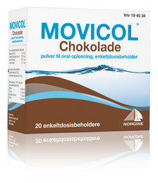 Movicol Chokoladepulver til Oral Opløsning 20 breve