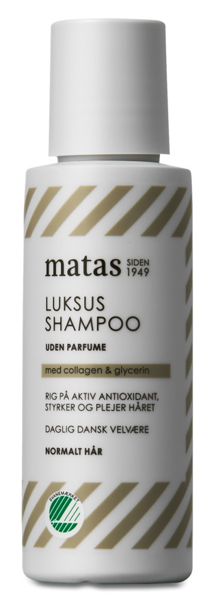 Køb Matas Striber Luksus Shampoo Normalt Hår Uden Parfume 1000 ml - Matas