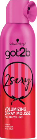 Schwarzkopf Got2b 2 Sexy Big Volumen Spray Mousse 250 ml