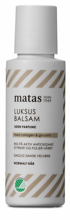 Matas Striber Luksus Balsam til Normalt Hår Uden Parfume 75 ml, rejsestørrelse