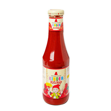 Zwergenwiese Børneketchup Ø sødet med æble Zwergenwies 500 ml