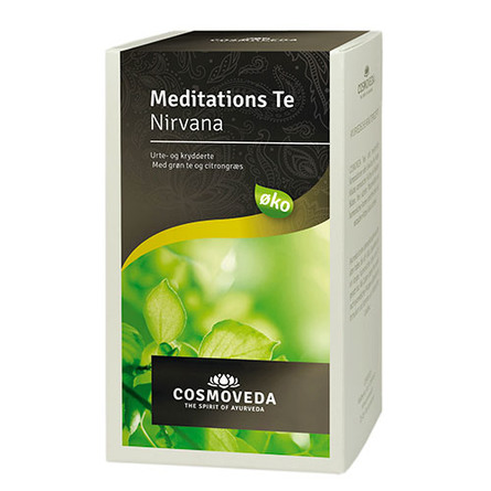 Meditations te m. grøn te & Ø citrongræs Ø