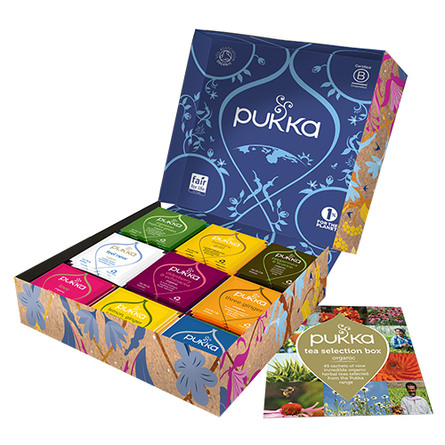 Pukka Tea Selection Box 45 breve