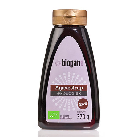Agave sirup mørk Ø 350 g