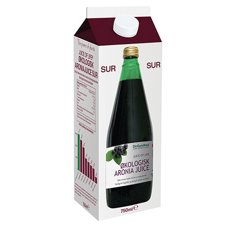 Aronia saft u. tilsat sukker Ø 700 ml