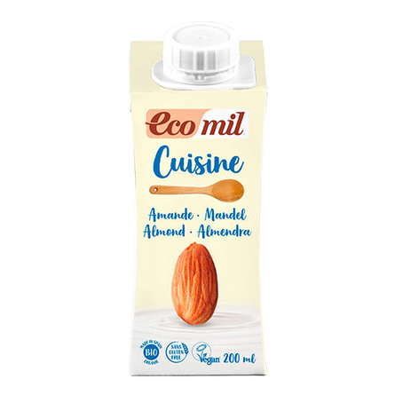 Mandel fløde cuisine Ø Ecomil 200 ml
