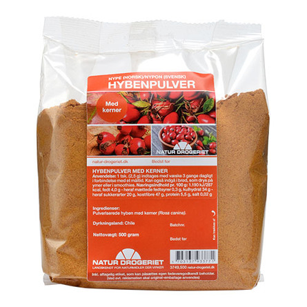 Natur Drogeriet Hybenpulver fin 500 g