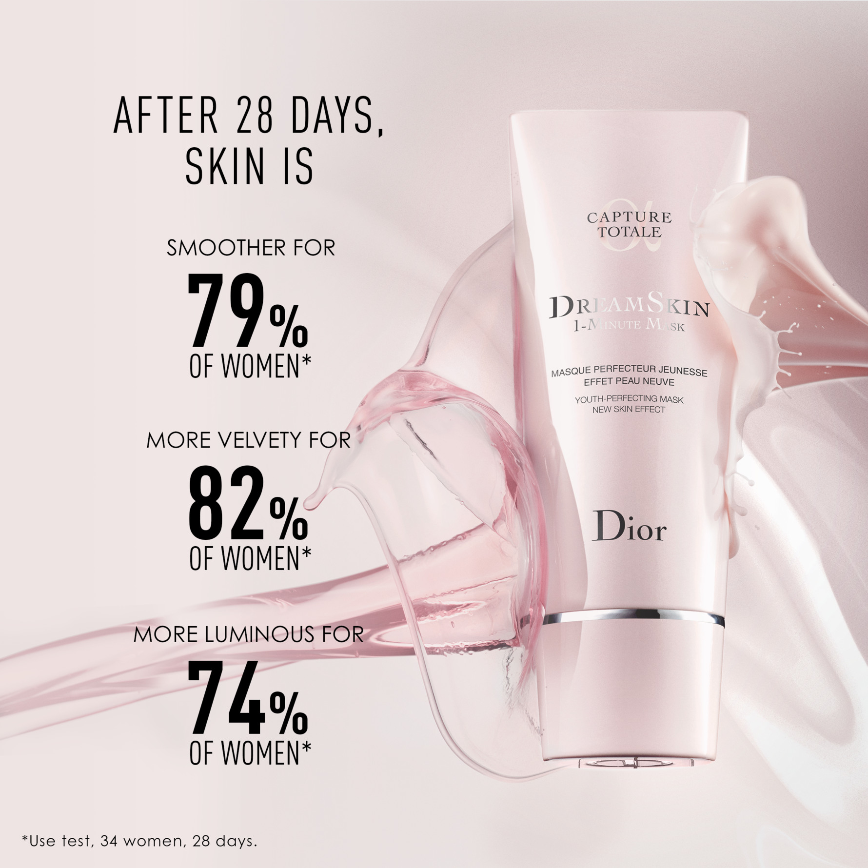 Køb DIOR DREAMSKIN 1 MINUTE MASK 75 ml - Matas
