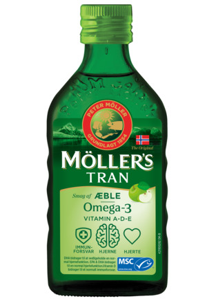 Møllers Tran m/æble 500 ml