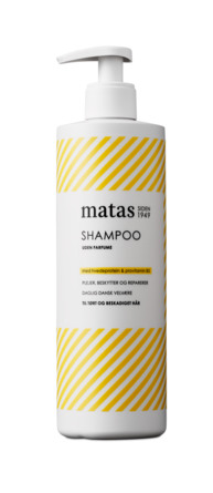 Matas Striber Shampoo Til Tørt og Beskadiget Hår 500 ml
