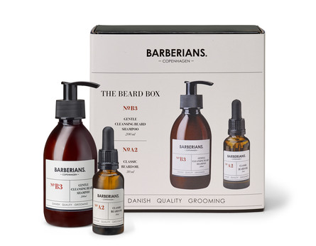 Barberians cph Beard Box Shampoo+ Beard Oil