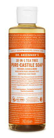 Dr. Bronner's Castile Soap Tea-Tree 240 ml