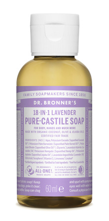 Dr. Bronner's Castile Soap Lavender 60 ml