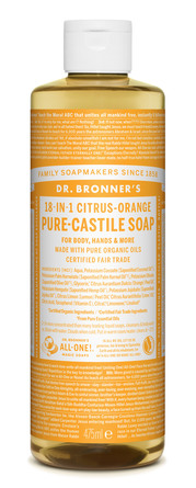 Dr. Bronner's Castile Soap Citrus-Orange 475 ml