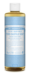 Dr. Bronner's Castile Soap Baby-Mild Neutral 475 ml