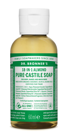Dr. Bronner's Castile Soap Almond 60 ml