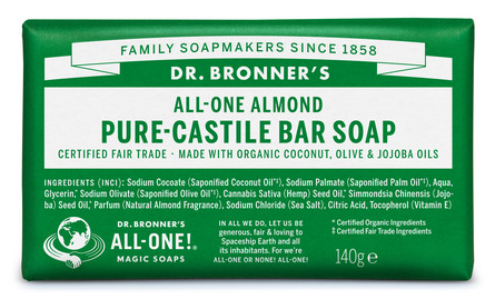 Dr. Bronner's Bar Soap Almond