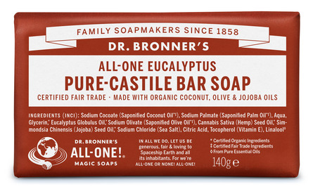 Dr. Bronner's Bar Soap Eucalyptus