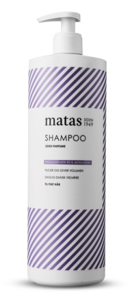 Matas Striber Shampoo Til Fint Hår 1000 ml